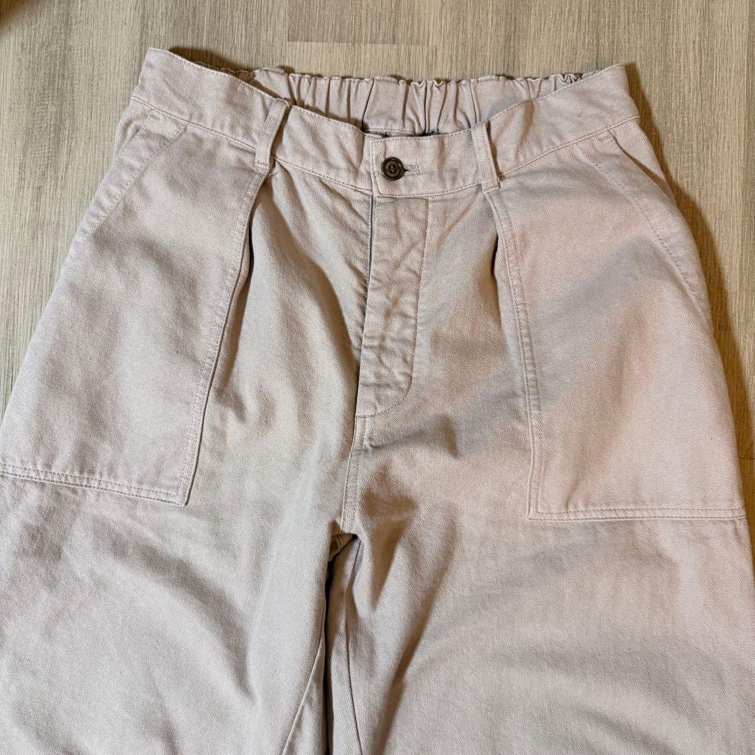 CONFECT コットンリネン ギャバジン ミリタリートラウザーズ