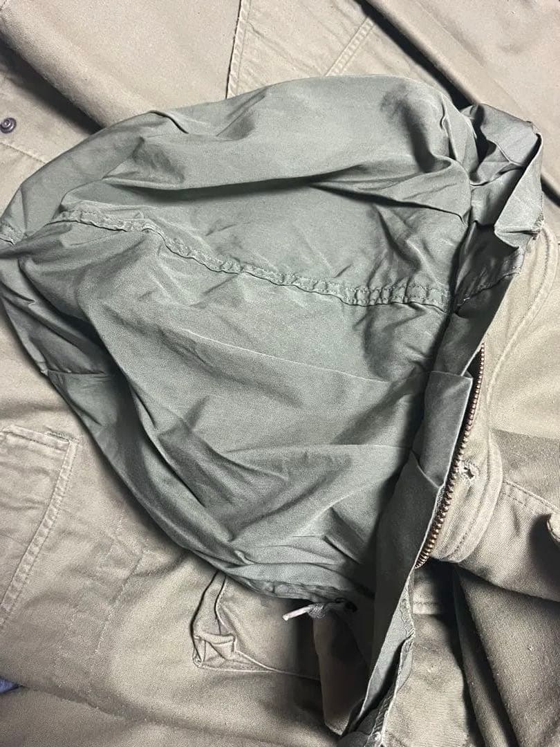 米軍実物 ビンテージ ステンシル ミリタリー M-65ジャケット サード USA