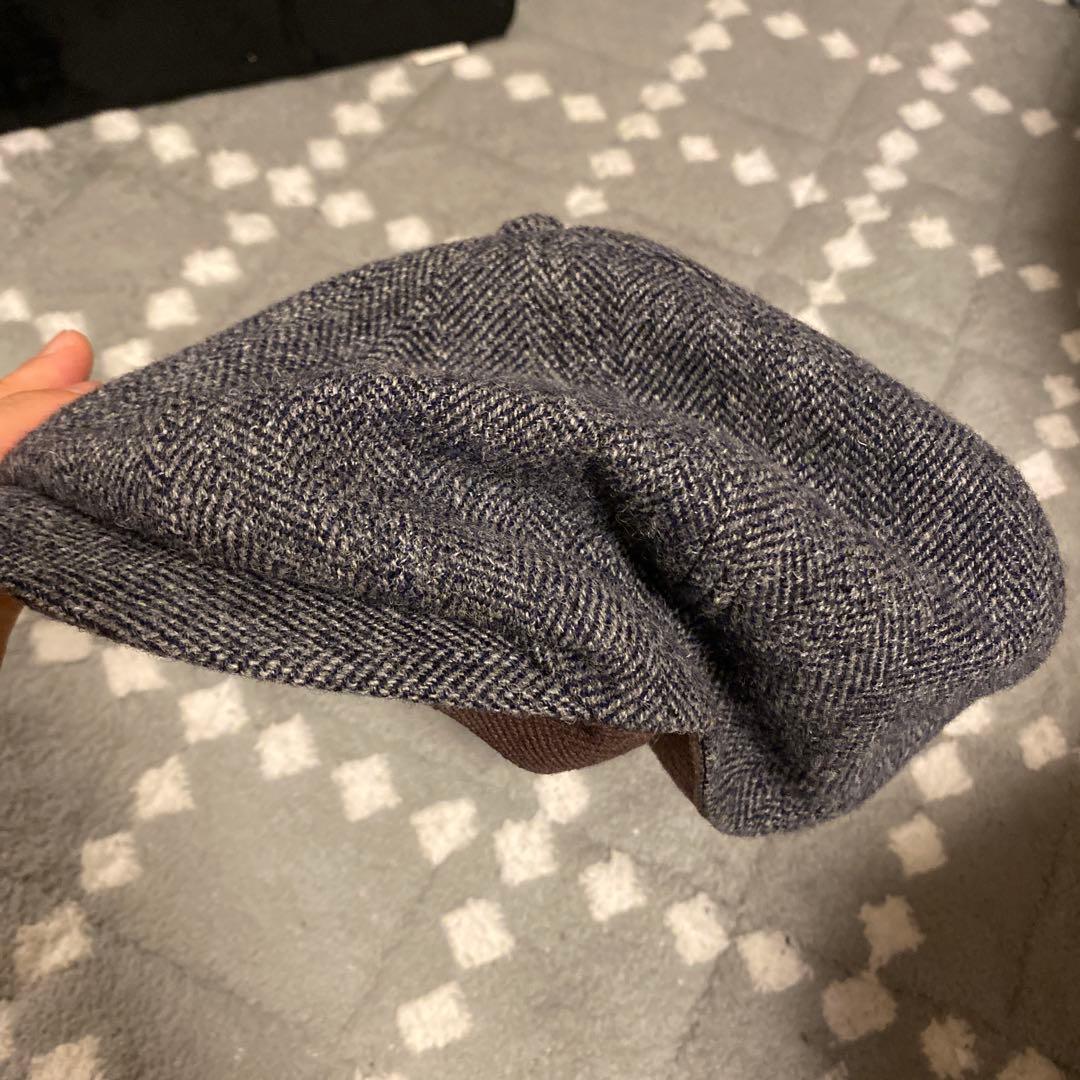 【とん太様用】AUBERGE ツイードキャスケット グレー