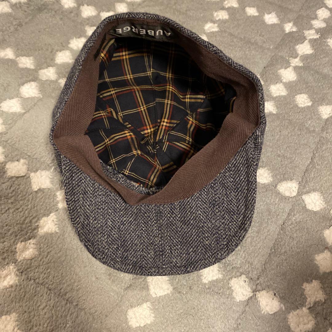 【とん太様用】AUBERGE ツイードキャスケット グレー