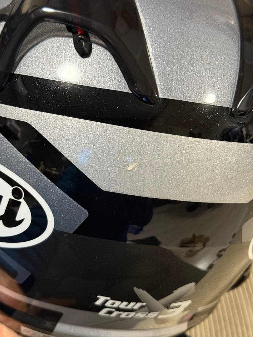 AraiジェットヘルメットTour Cross3 グレー・ブラック