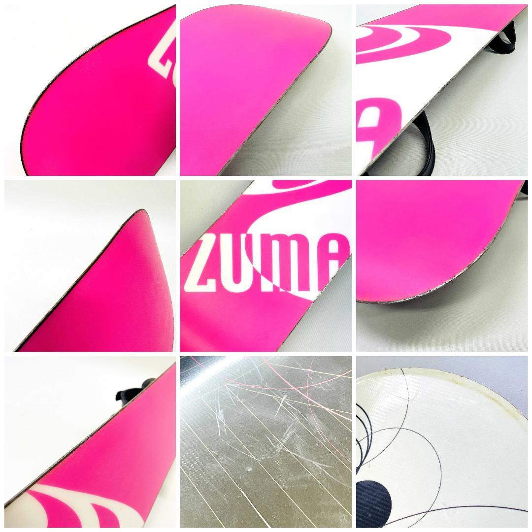 ZUMA スノーボード 153cm ディレクショナルツイン ビンディング付き