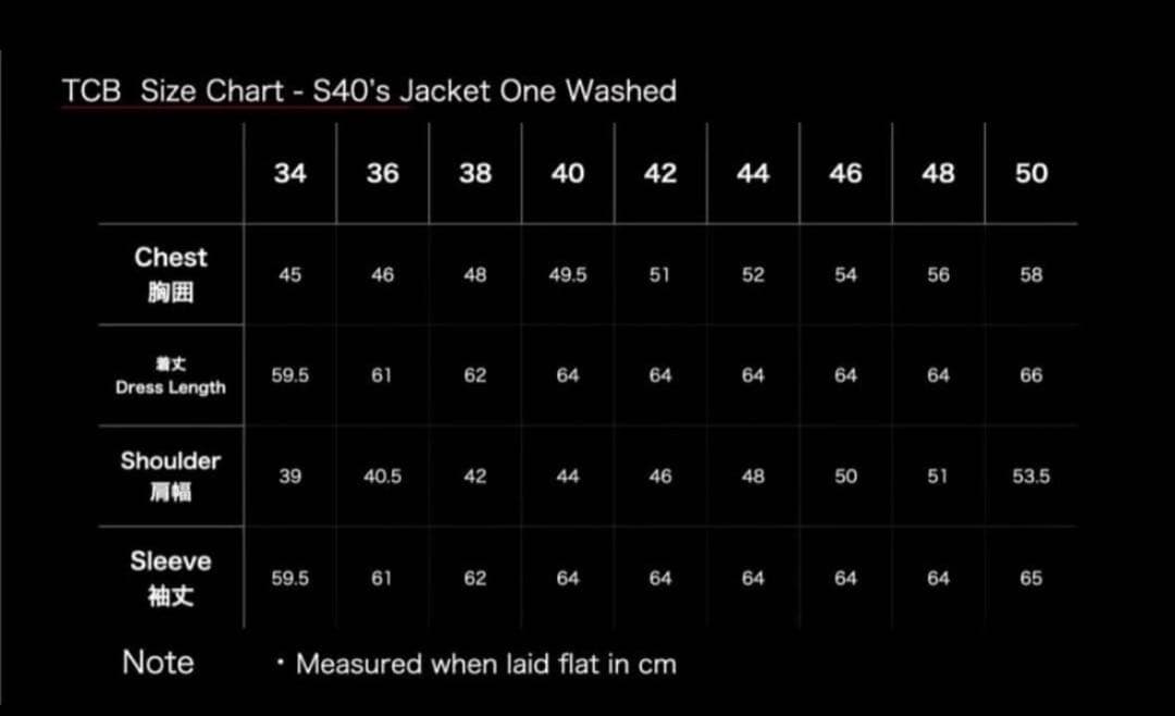 tcbジーンズ40s大戦 セットアップ　42 /36 赤タブ　Tバック