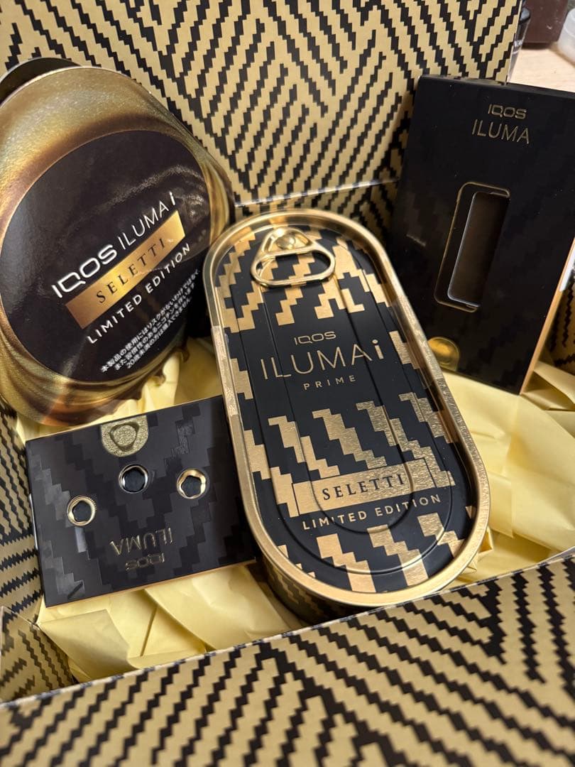 【新品未使用】 IQOS ILUMA Prime 限定版 ゴールド セット