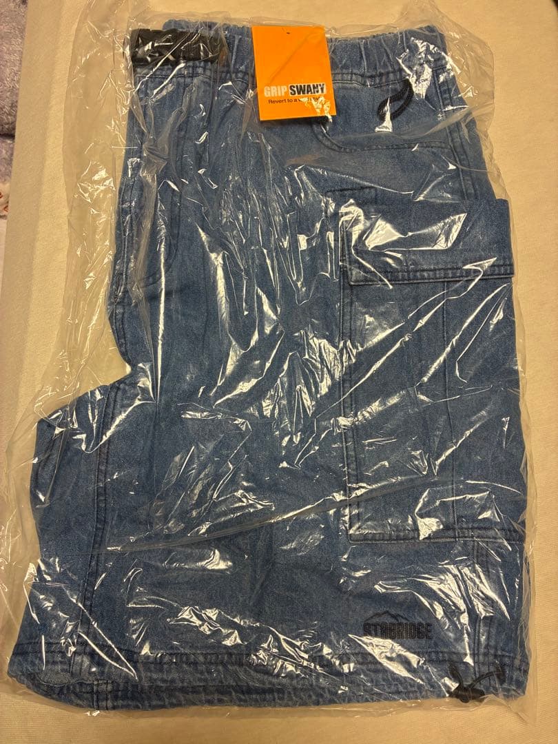 STABRIDGE GRIP SWANY DENIM SHORTS XLサイズ