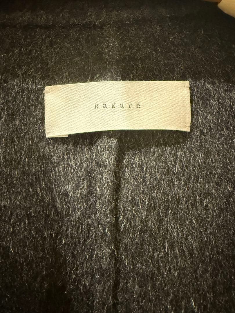 Kagure かぐれ　ウールステンカラーショートコート