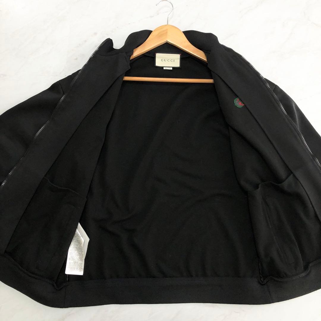 【極美品】 GUCCI トラックジャケット インターロッキング ブラック L