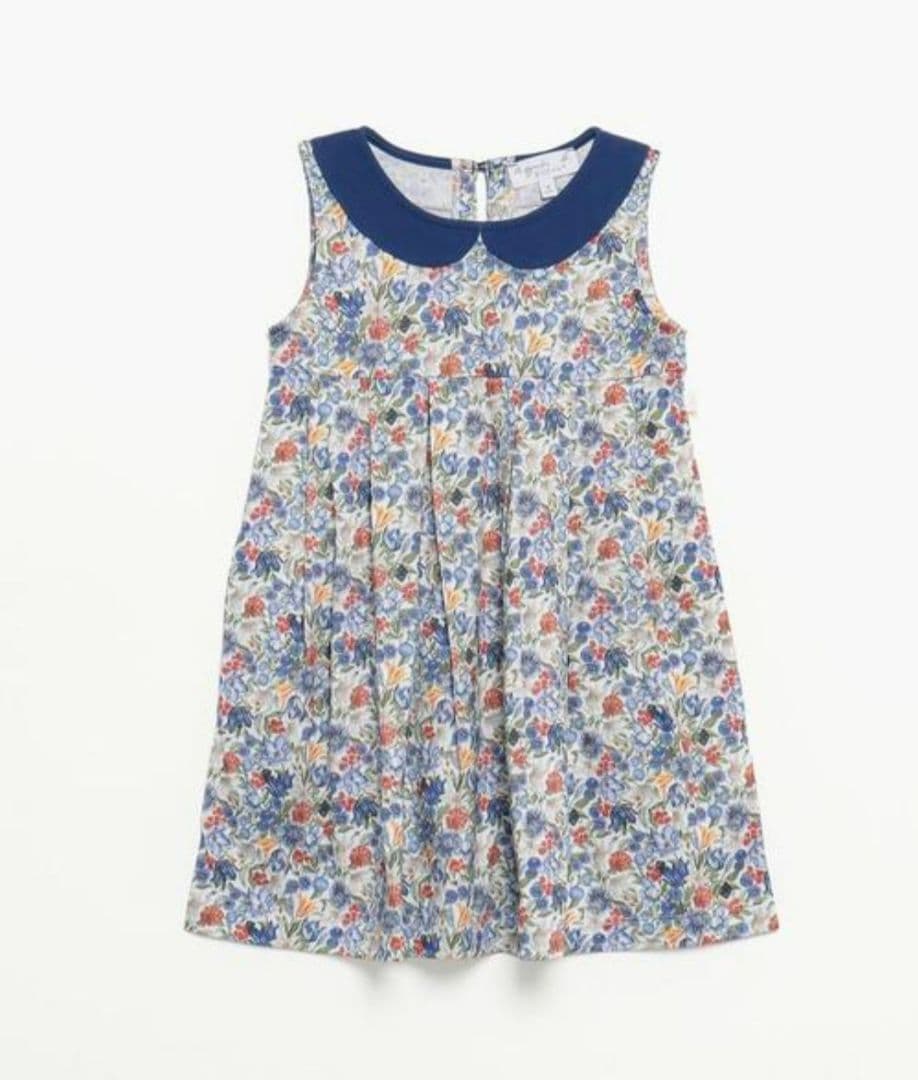 新品タグ付　定価17600円　agnes b.　アニエスベー　リバティワンピース