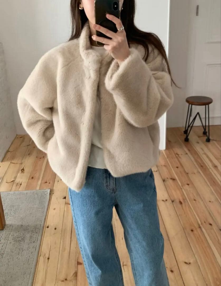 新品未使用品　fl lanel / Mink fur jacket 3color