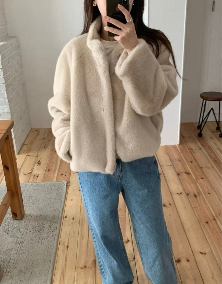 新品未使用品　fl lanel / Mink fur jacket 3color