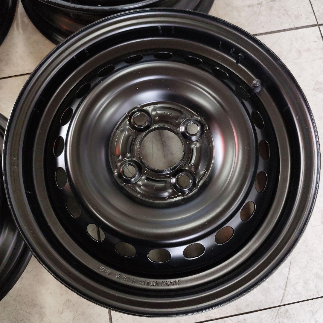 ホンダ 純正鉄ホイール 14インチ 4個 N-BOX 新品バルブ付