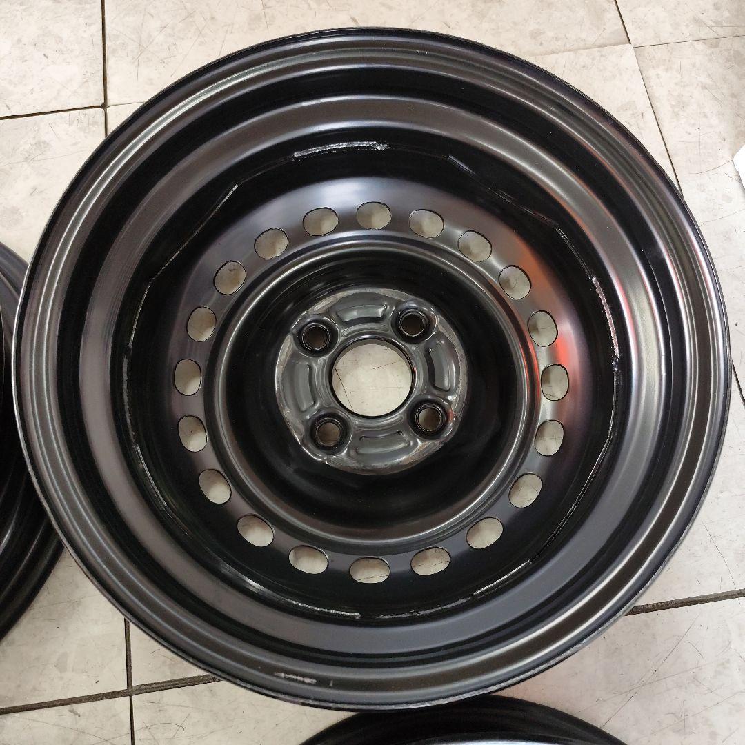 ホンダ 純正鉄ホイール 14インチ 4個 N-BOX 新品バルブ付