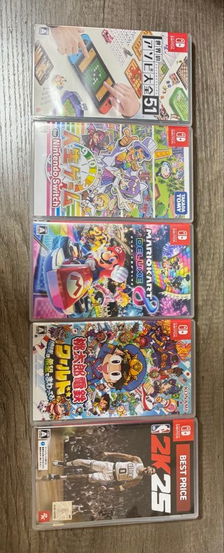 Nintendo Switchソフト５本セット