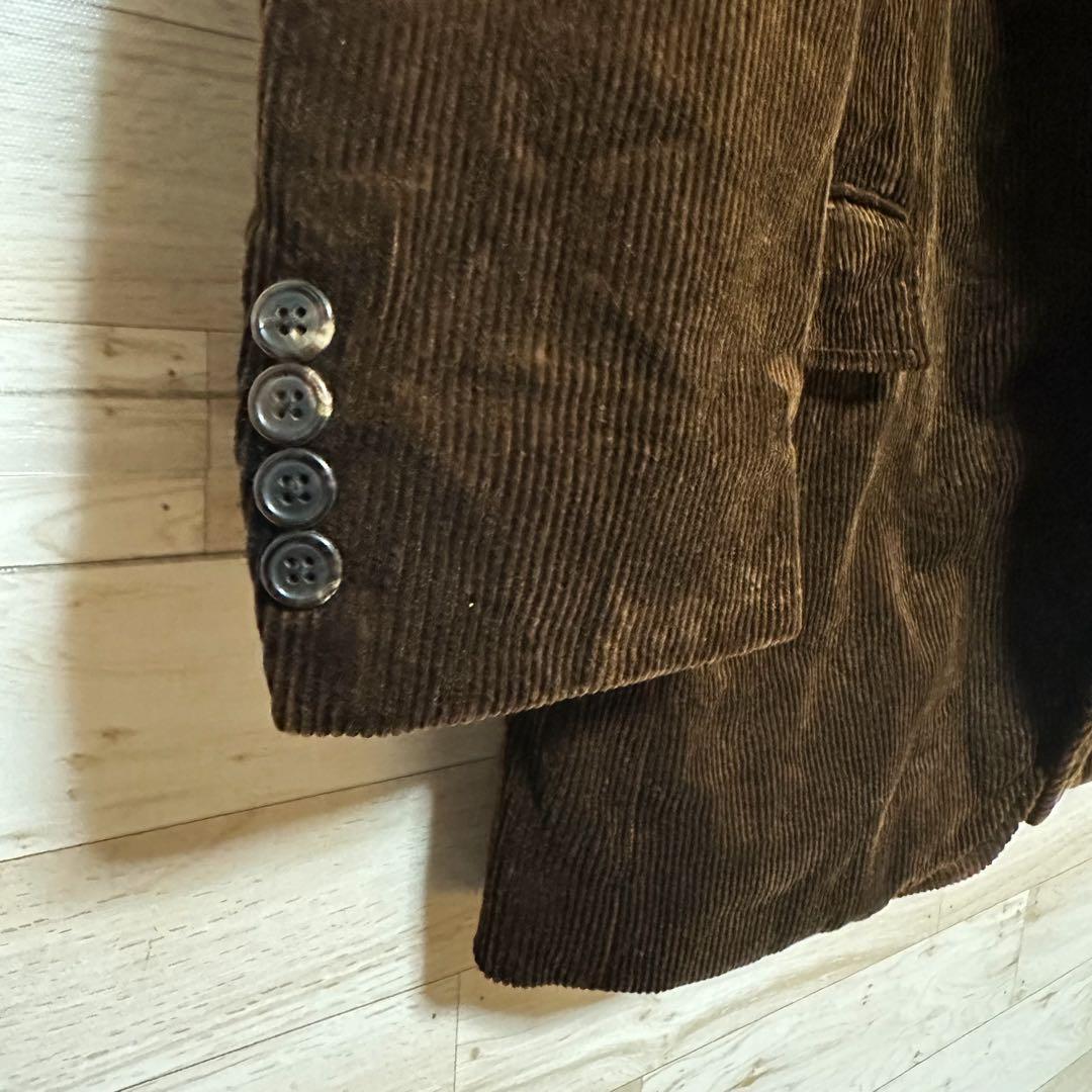 ✨90s ポロラルフローレン　コーデュロイテーラードジャケット ブラウン　XL✨