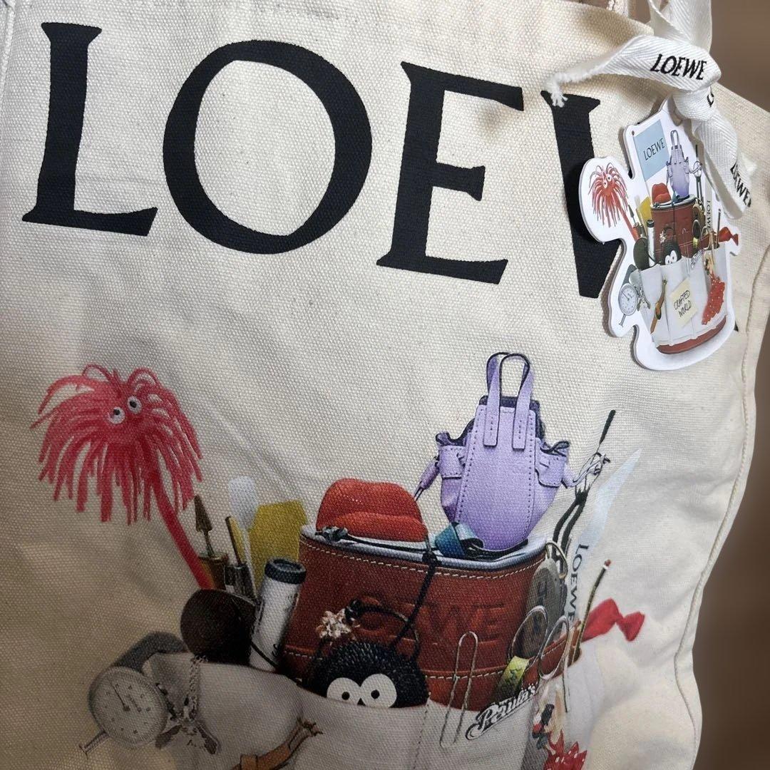 LOEWE ロエベ クラフテッドワールドエコバッグ ノベルティ トートバッグ