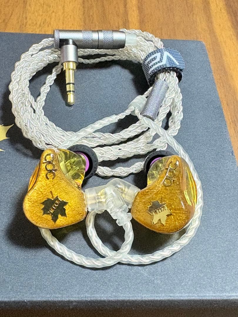 qdc Hybrid Folk-S 有線イヤホン　美品　付属品完品