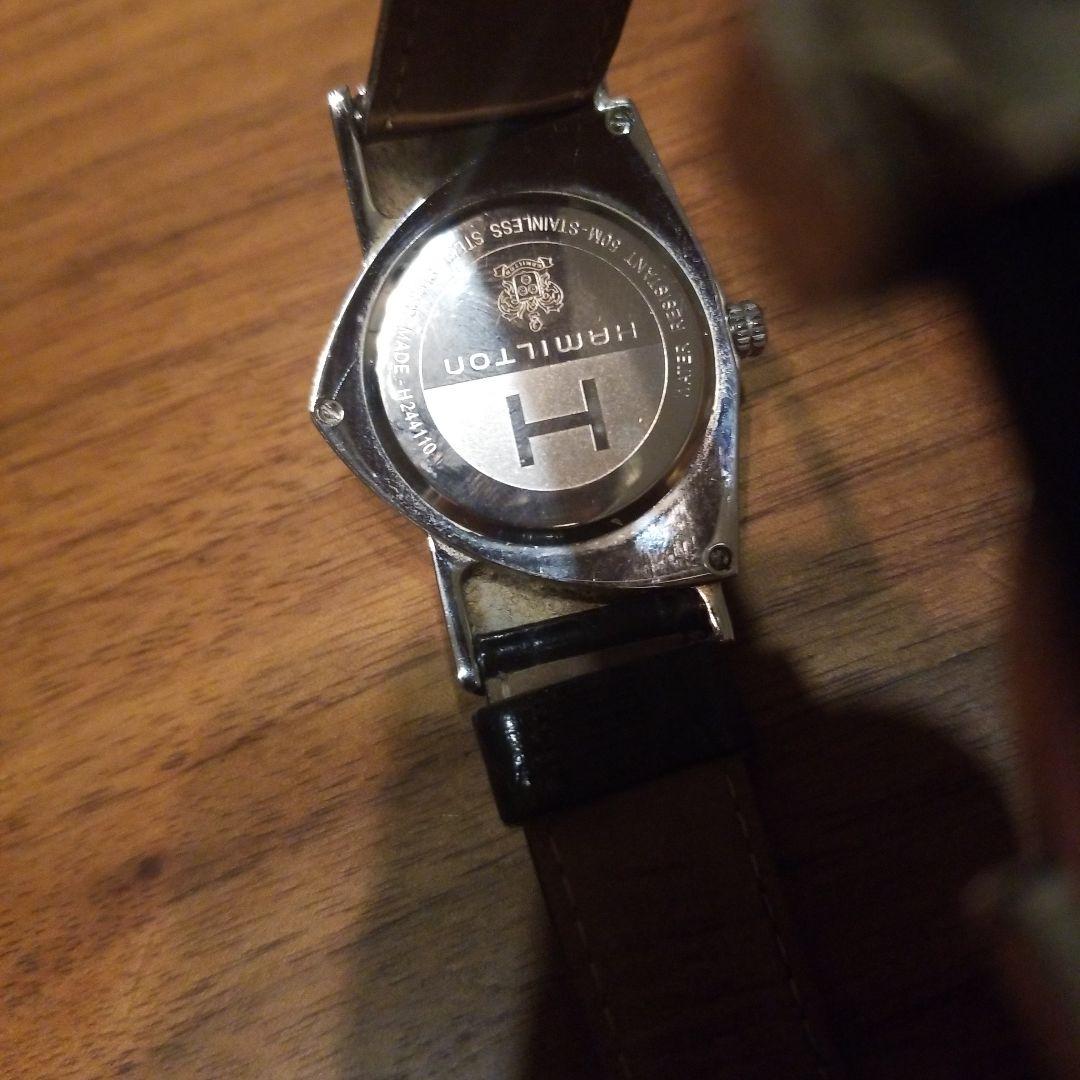 人気品！ HAMILTON VENTURA ブラック シルバー