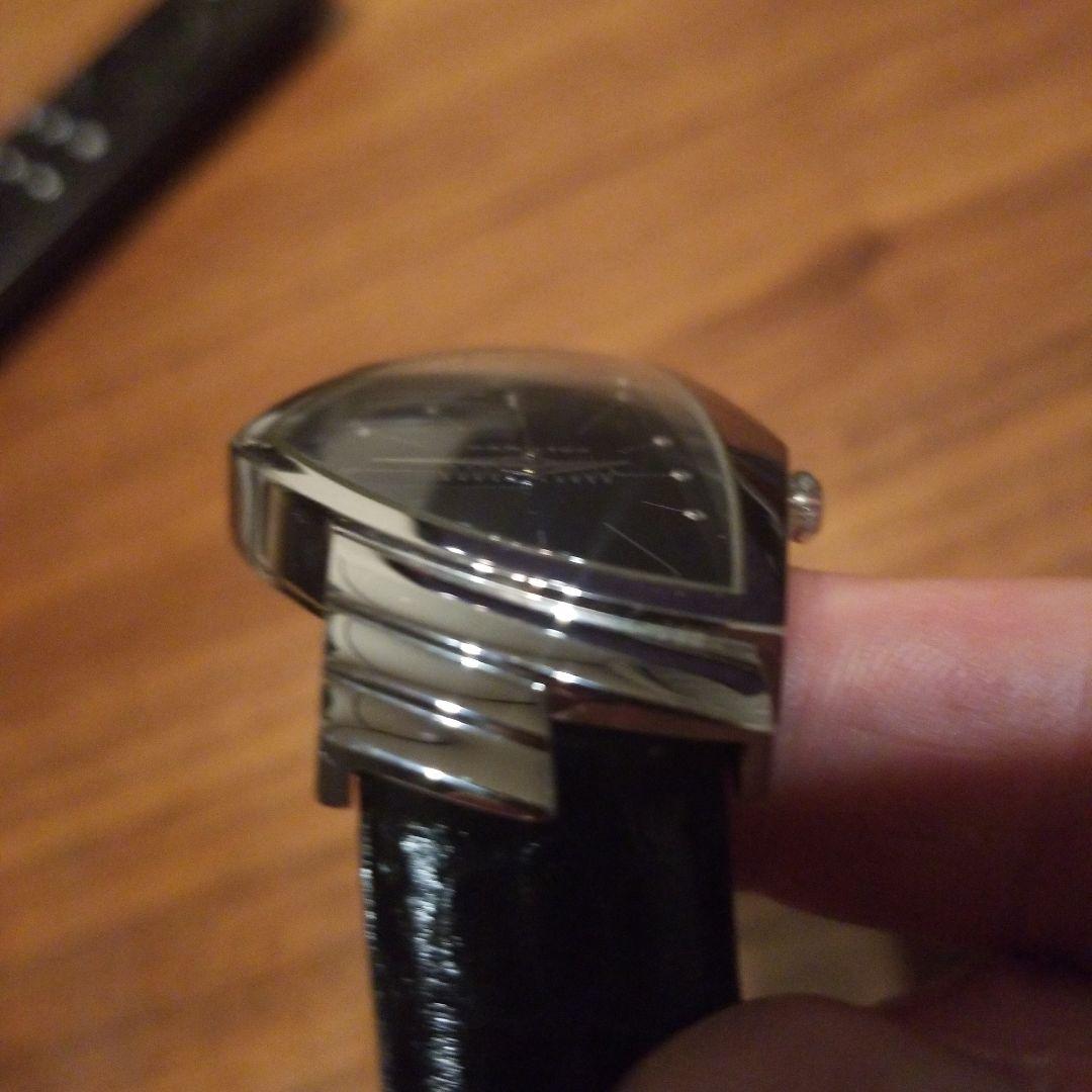 人気品！ HAMILTON VENTURA ブラック シルバー