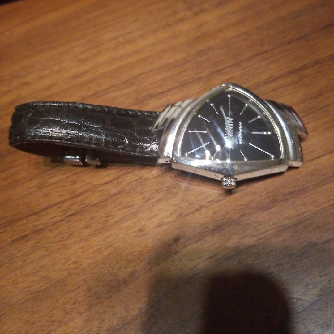 人気品！ HAMILTON VENTURA ブラック シルバー