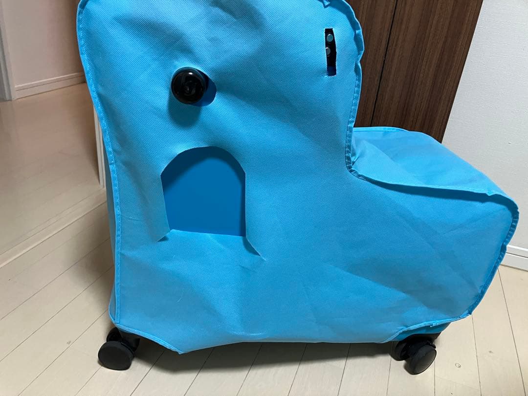 [Homraku] 子供が乗れるスーツケース キッズ キャリーケース 座布団付き