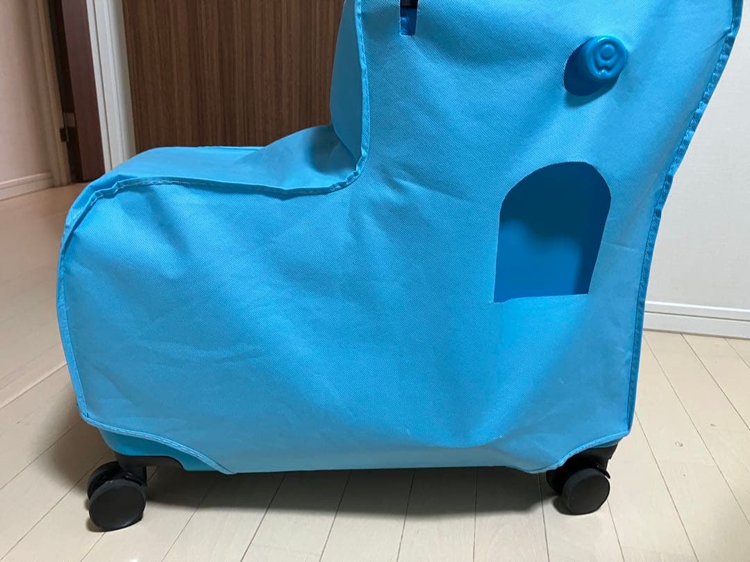 [Homraku] 子供が乗れるスーツケース キッズ キャリーケース 座布団付き