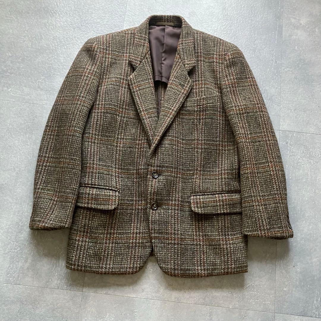 80’s COMME des GARCONSデカオム ハリスツイードジャケット
