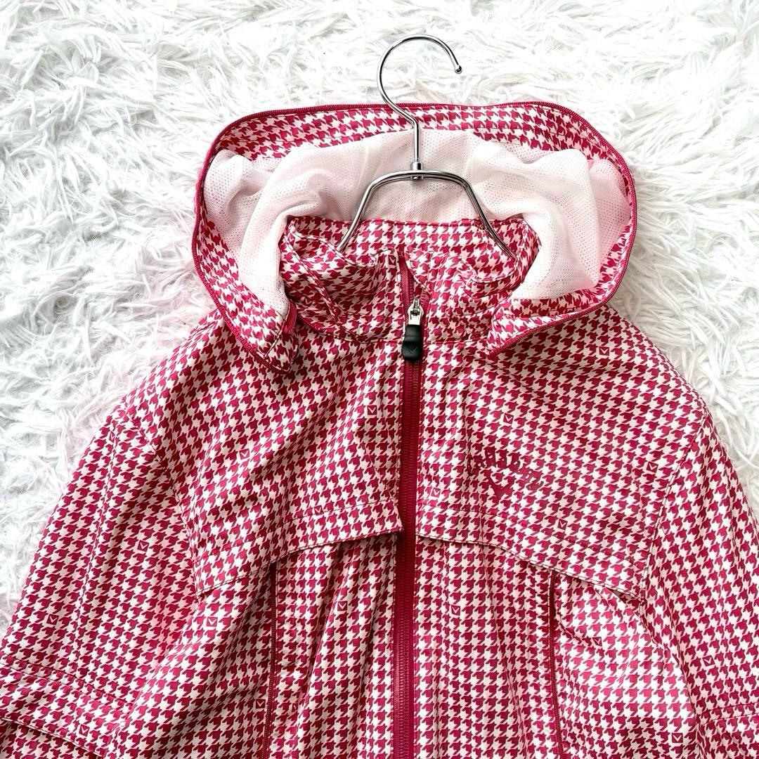 美品✨Callaway キャロウェイ 3WAYレインワンピース 千鳥格子柄 M