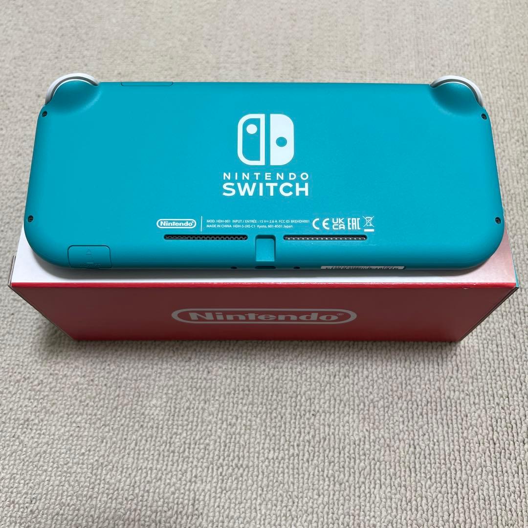 美品　Nintendo Switch Lite ターコイズ