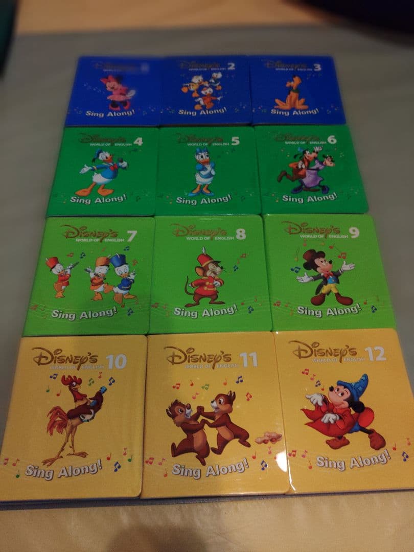 シングアロングDVD12枚(2018年購入)