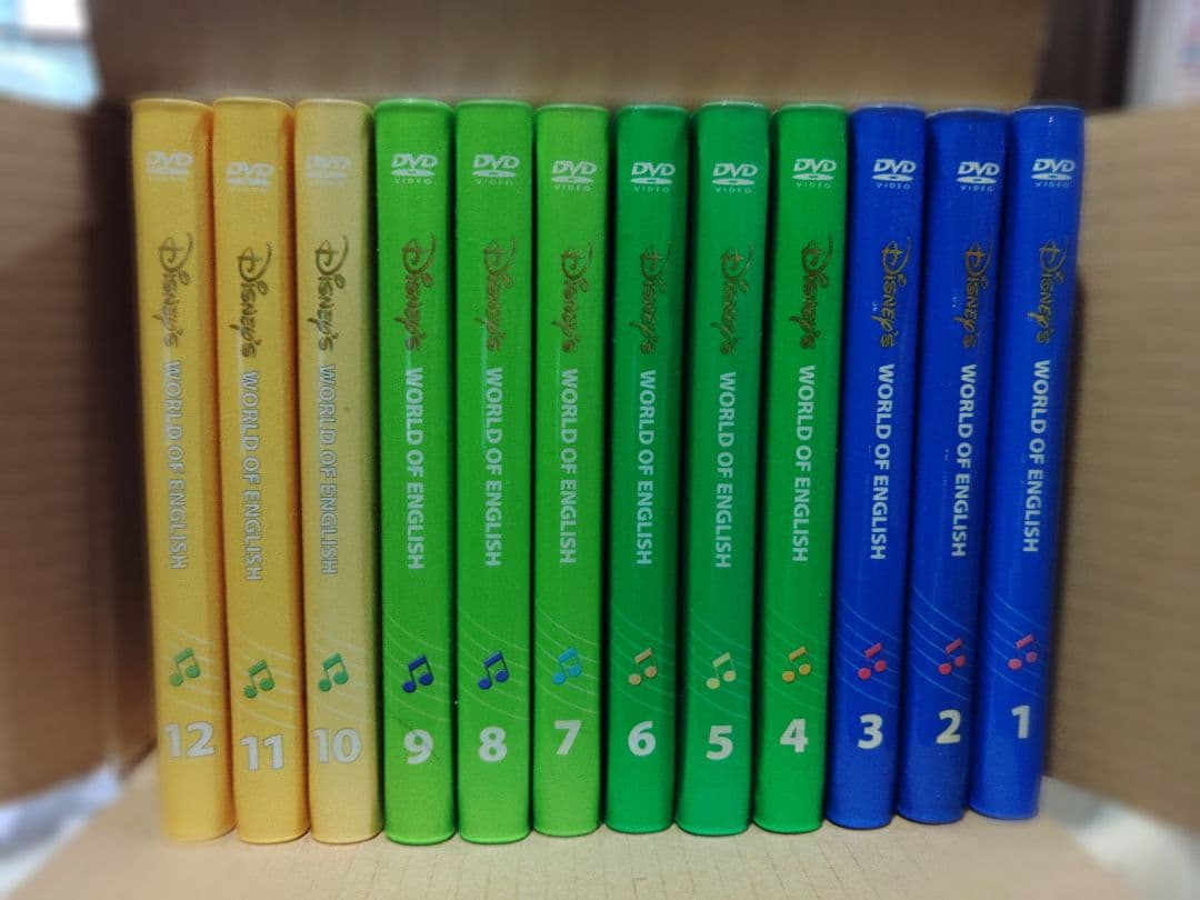 シングアロングDVD12枚(2018年購入)