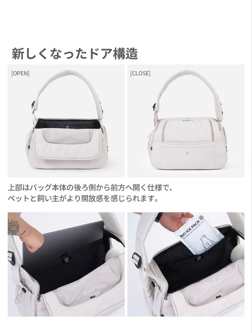 新品！SSOOOK ★SLINGBAG V.Smart Mサイズ【カバンが右側