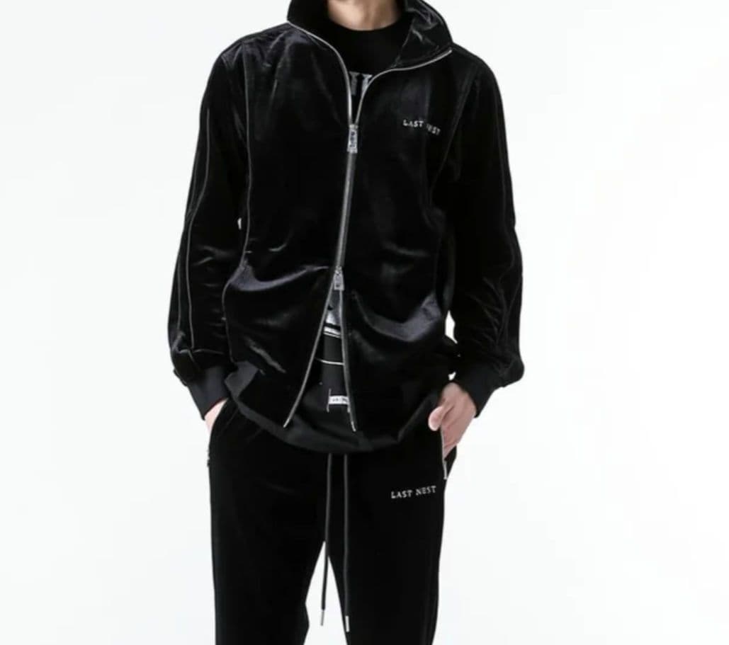 【激レア・即完売】LASTNEST　ラストネスト　ベロア　トラックジャケット　L