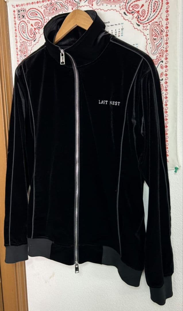 【激レア・即完売】LASTNEST　ラストネスト　ベロア　トラックジャケット　L