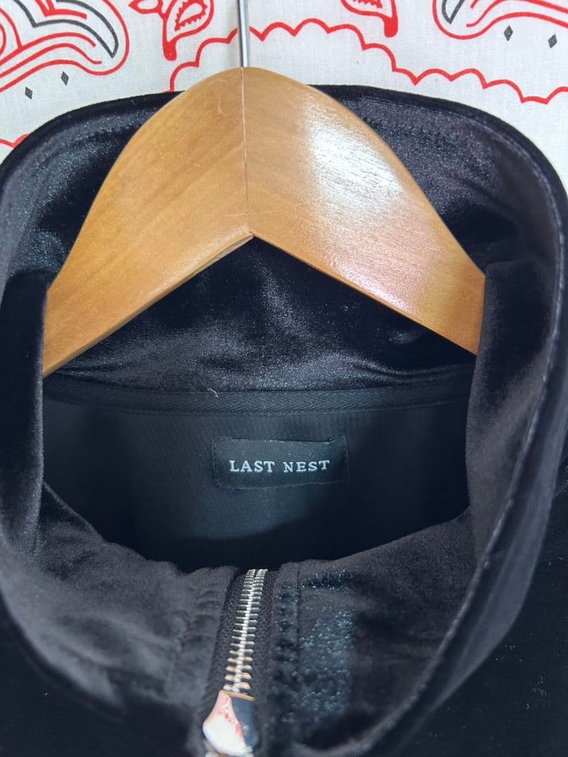 【激レア・即完売】LASTNEST　ラストネスト　ベロア　トラックジャケット　L