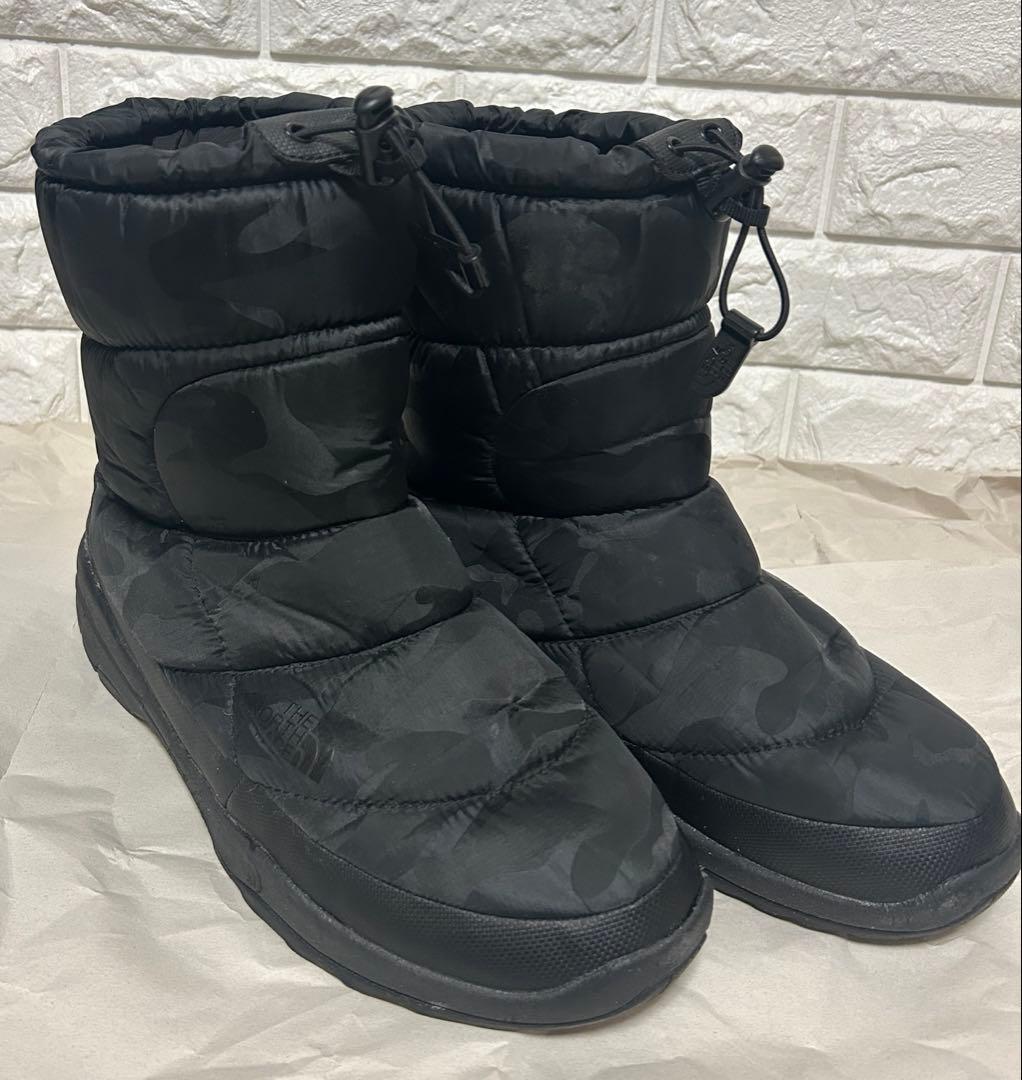 THE NORTH FACE ヌプシ 迷彩 ヌプシ ブーツ　28cm スノー