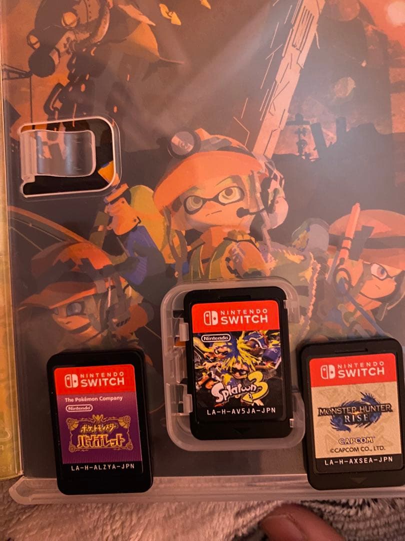 Nintendo Switch Lite + ゲームカード3枚セット