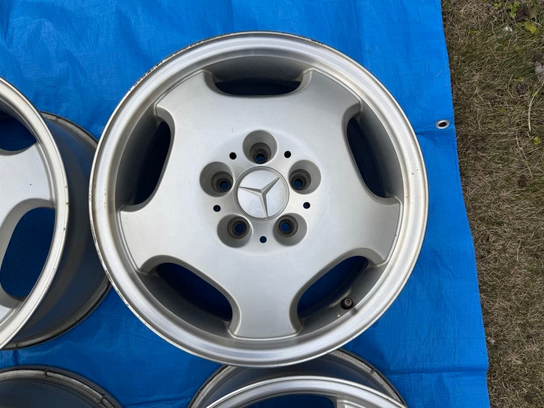 97年メルセデスベンツW210 Eクラス E320 純正アルミホイール16インチ