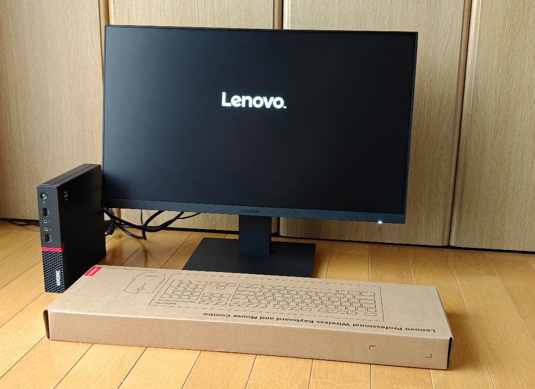 Lenovo省スペース高性能デスクトップPC③