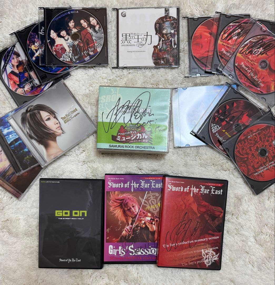 林*狂様 Ayasa直筆サイン入りDVD＆CDセット