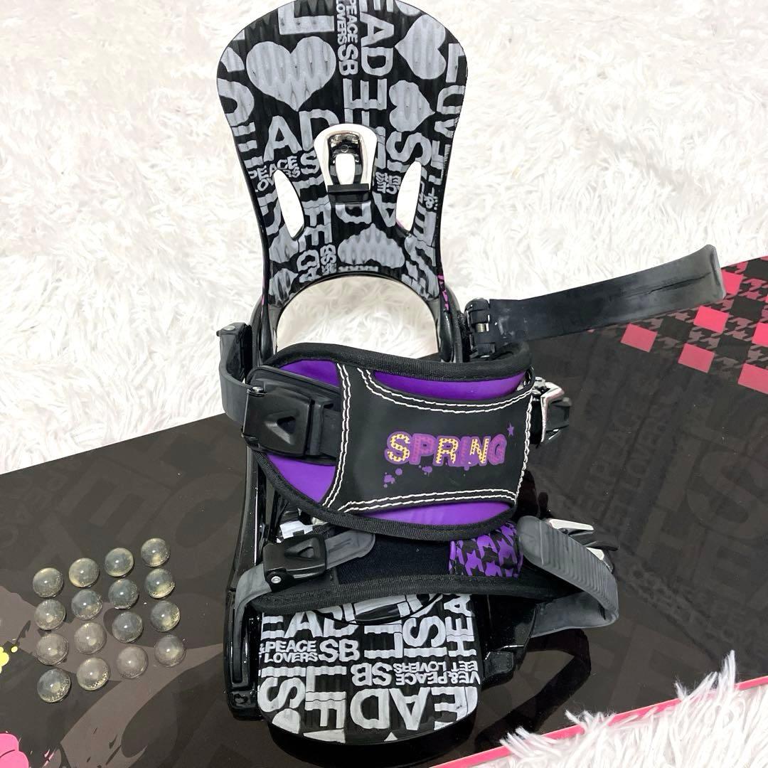 HEAD SPRING board binding 140㎝　バイン付き