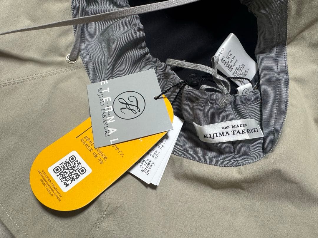 【新品】KIJIMA TAKAYUKI CORDURA(R)SAFARI HAT