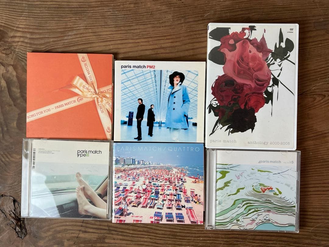 paris match CD & DVD 6枚 初回限定版含む アルバム