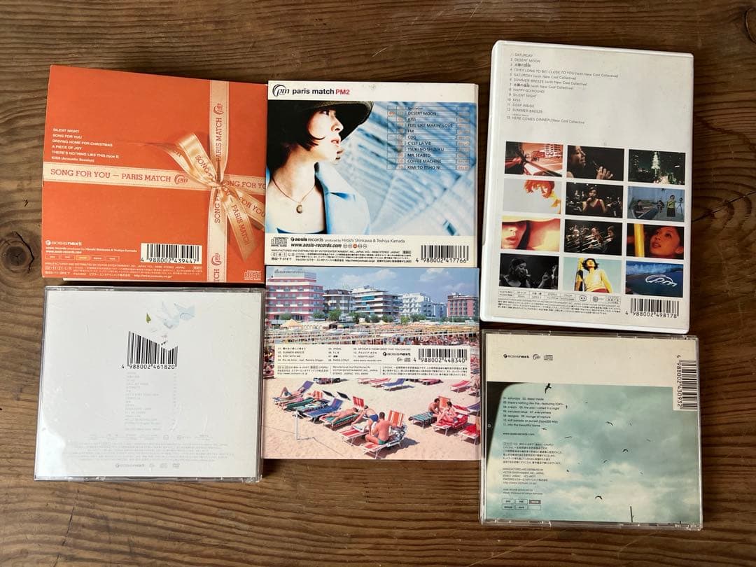 paris match CD & DVD 6枚 初回限定版含む アルバム