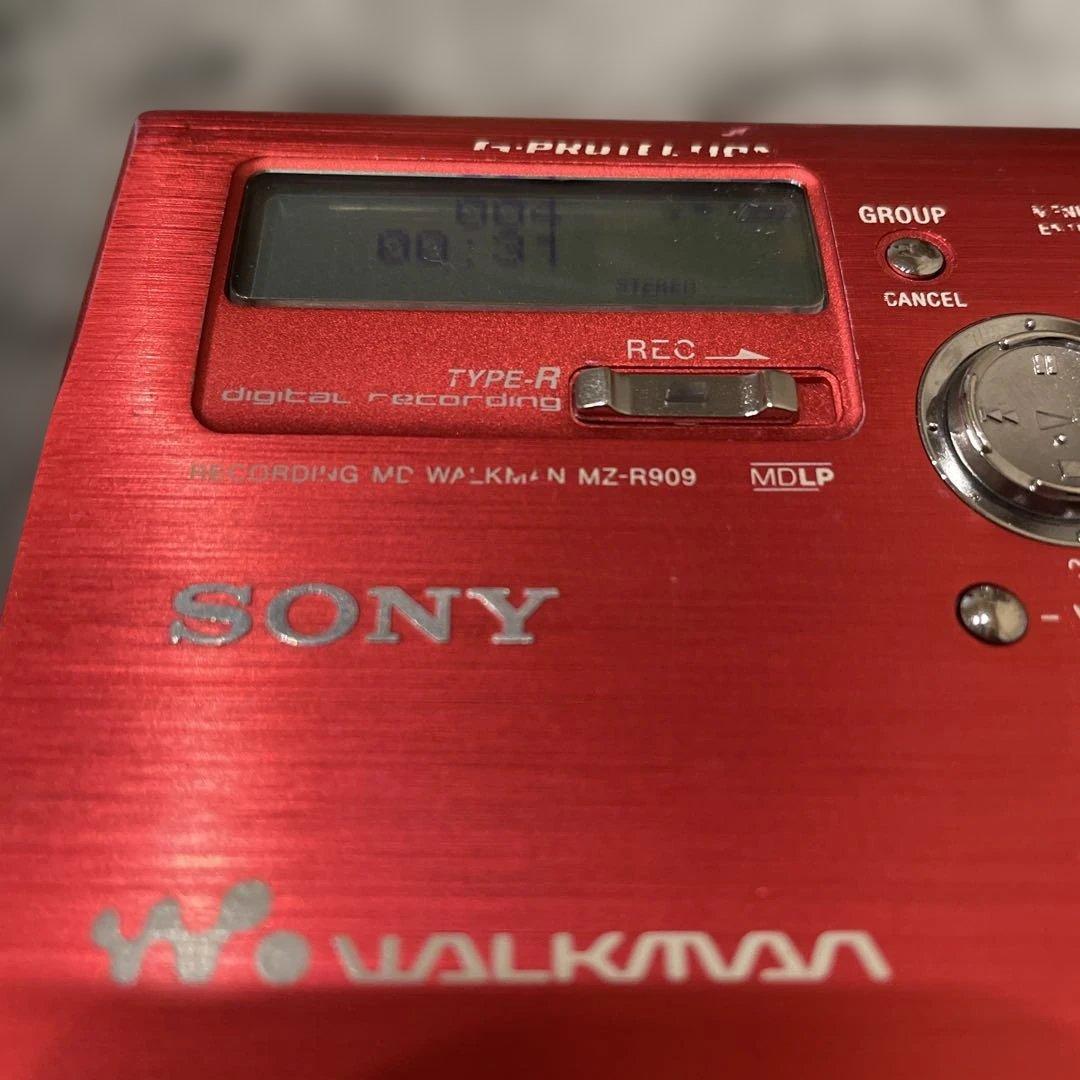 SONY MDウォークマン　MZ-R909