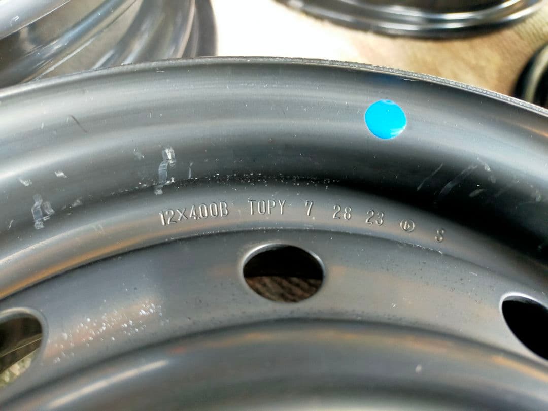 12インチ　スチールホイール　4本セット　エブリイ　スクラム　など