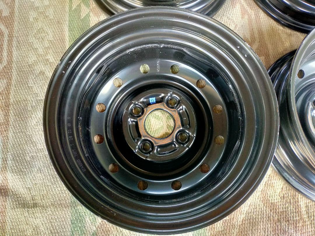 12インチ　スチールホイール　4本セット　エブリイ　スクラム　など