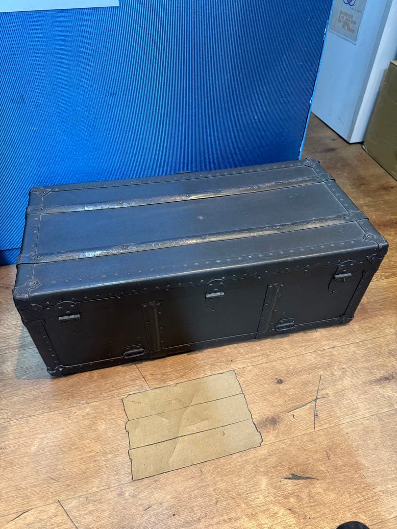旧日本軍？　アンティーク　古い　トランク　　ミリタリー