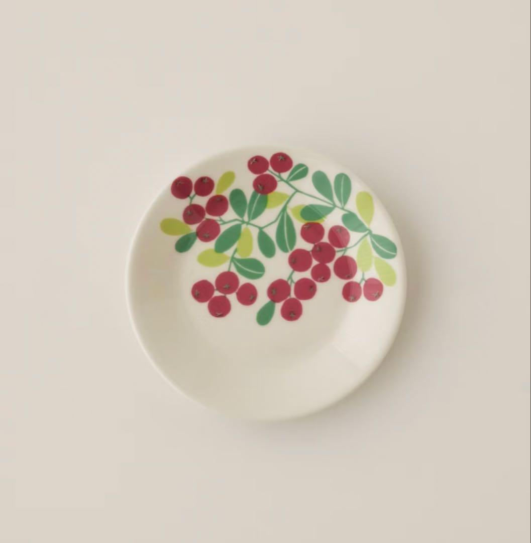 【新品未使用】ARABIA Pomonaジャー&プレート11.5cm各1個セット