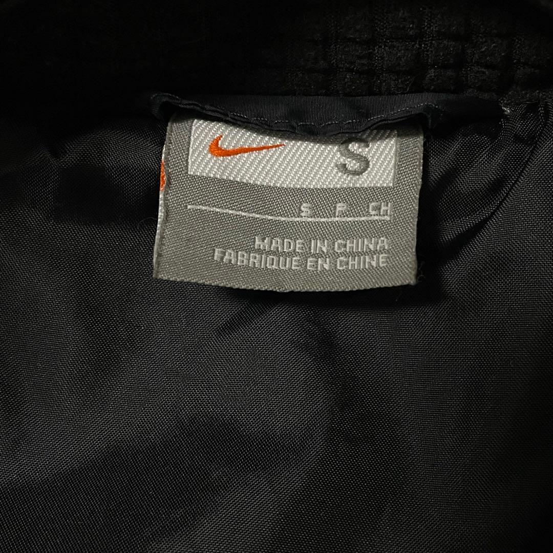 NIKE /ナイキ メンズ ダウン ベンチコート 黒 S a528