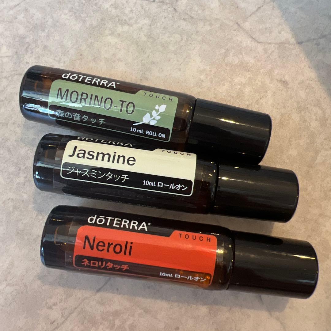 新品未使用　doTERRA エッセンシャルオイル ロールオン 3本セット